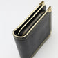 LOUIS VUITTON Bifold Wallet M91828 leather black Fastener Coin Pocket Suhari Compact zip mens(Unisex) Used Authentic