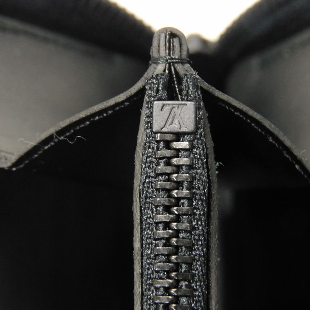 LOUIS VUITTON Long Wallet Purse M80334 Aerogram leather (embossed) Noir LV Aerogram Zippy Wallet Horizontal