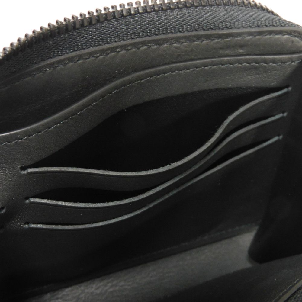 LOUIS VUITTON Long Wallet Purse M80334 Aerogram leather (embossed) Noir LV Aerogram Zippy Wallet Horizontal