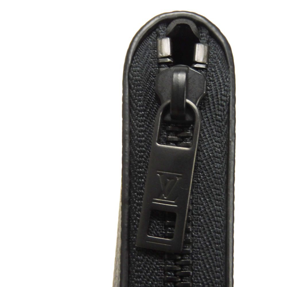 LOUIS VUITTON Long Wallet Purse M80334 Aerogram leather (embossed) Noir LV Aerogram Zippy Wallet Horizontal