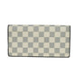 LOUIS VUITTON Long Wallet Purse N63506 Damier Coast canvas x cowhide leather Blue Marine Damier Coast Portefeuille Braza
