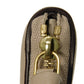LOUIS VUITTON Coin case M80100 Grain calf leather (embossed) Gurege LV signature Lock me Zip around purse