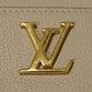 LOUIS VUITTON Coin case M80100 Grain calf leather (embossed) Gurege LV signature Lock me Zip around purse