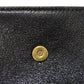 Dior Long Wallet Purse S5680CCEH Goatskin black D logo Saddle Slim Wallet