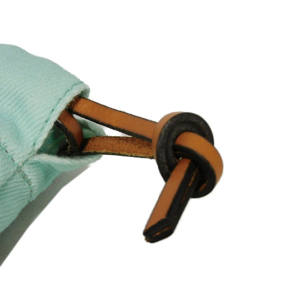 LOEWE Handbag C822057X05 canvas green Ken Price Easter Island Drawstring Pouch