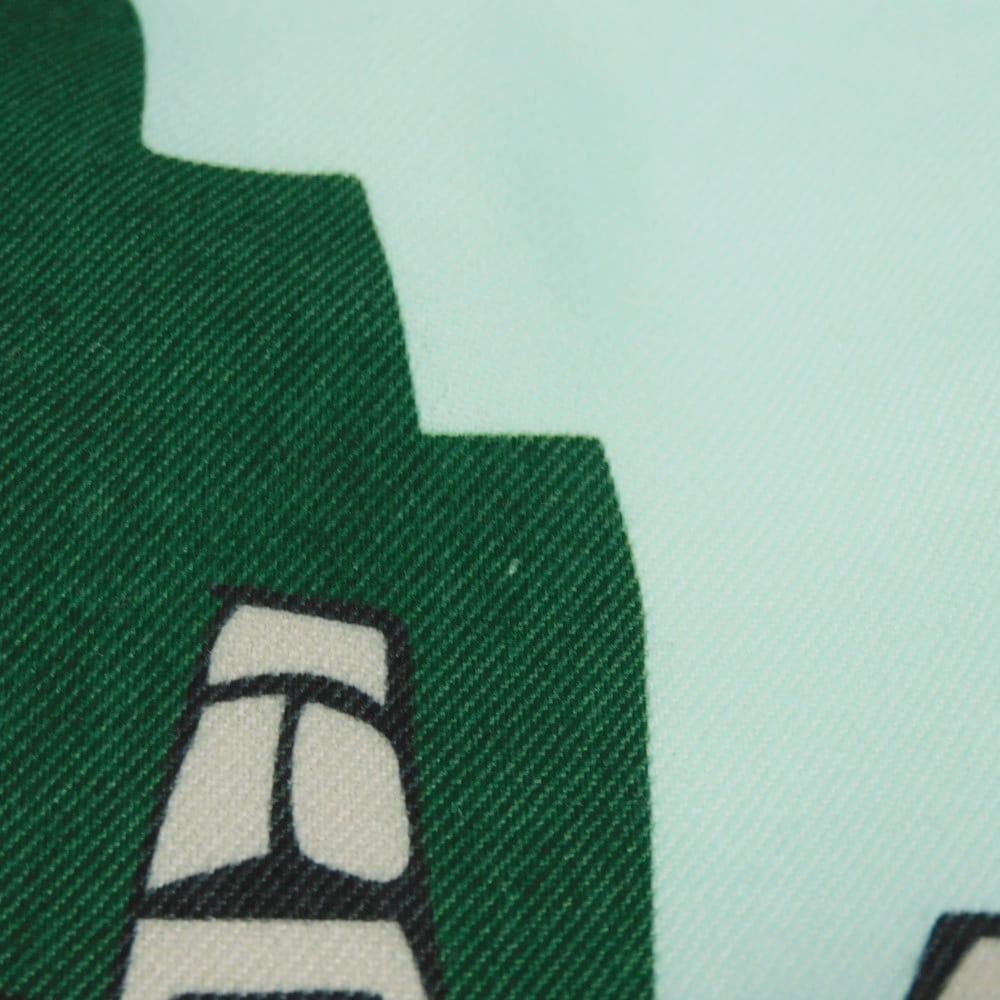 LOEWE Handbag C822057X05 canvas green Ken Price Easter Island Drawstring Pouch