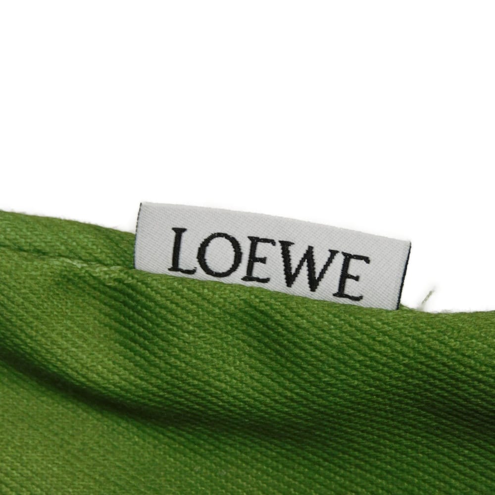 LOEWE Handbag C822057X05 canvas green Ken Price Easter Island Drawstring Pouch