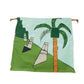 LOEWE Handbag C822057X05 canvas green Ken Price Easter Island Drawstring Pouch