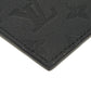 LOUIS VUITTON Coin case M81115 Shadow leather (monogram embossing) Noir Monogram shadow Gaston Wearable Wallet Coin Pocket Only