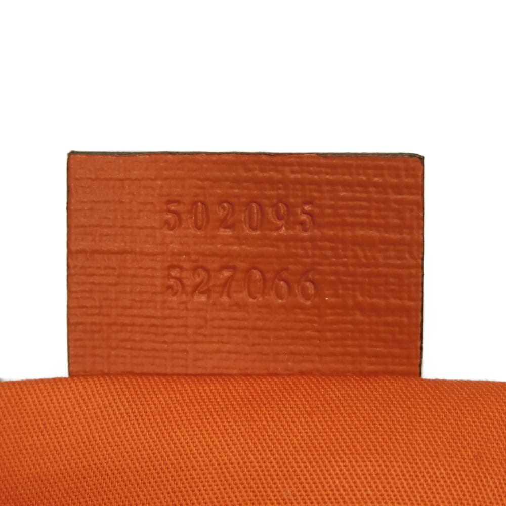 GUCCI Sling bag 502095 FABBG 6480 PVC canvas Red Chilled license Tiger waist pouch