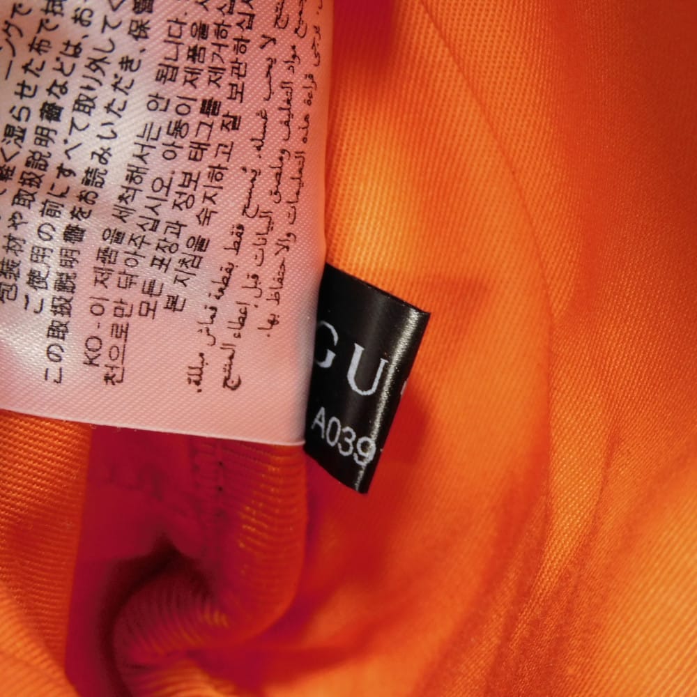 GUCCI Sling bag 502095 FABBG 6480 PVC canvas Red Chilled license Tiger waist pouch