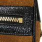 GUCCI Sling bag 517076 0KCDB 2863 Suede x patent leather Brown Web stripe Ophidia small belt bag
