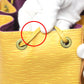 LOUIS VUITTON Shoulder Bag M44109 Epi Leather Tassiri Yellow Drawstring type Shoulder Bag Epi Petit Noe unisex(Unisex) Used Authentic