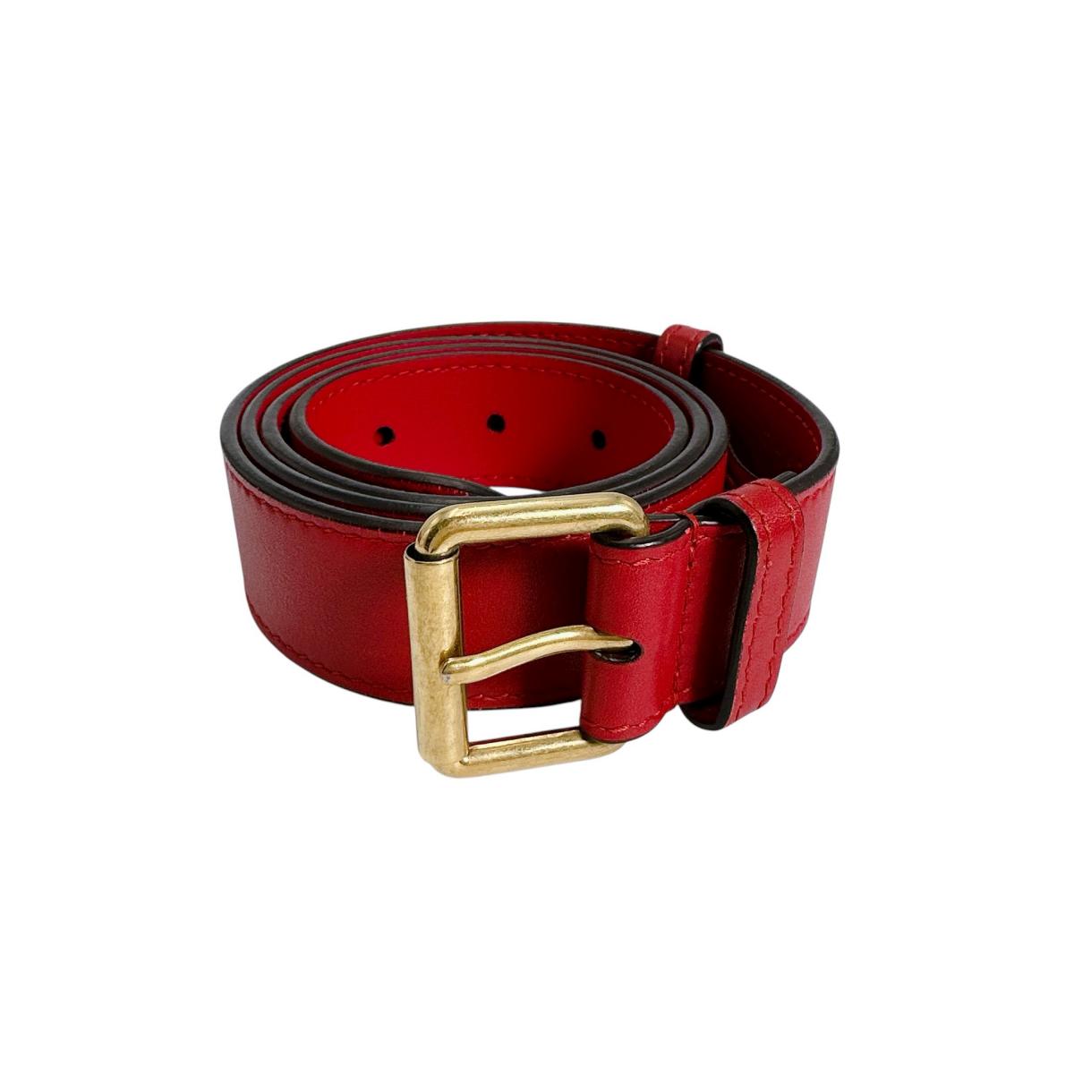 GUCCI Sling bag 476434 Cowhide Red GG Marmont