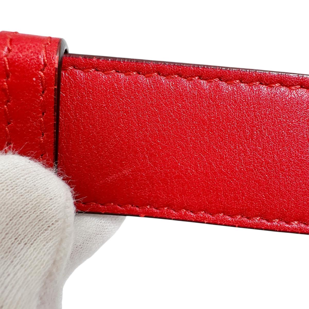 GUCCI Sling bag 476434 Cowhide Red GG Marmont