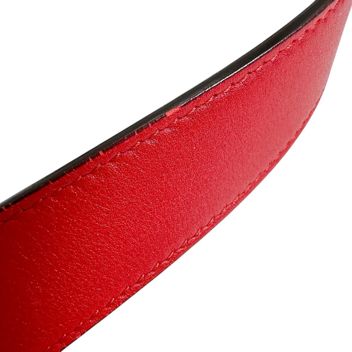 GUCCI Sling bag 476434 Cowhide Red GG Marmont