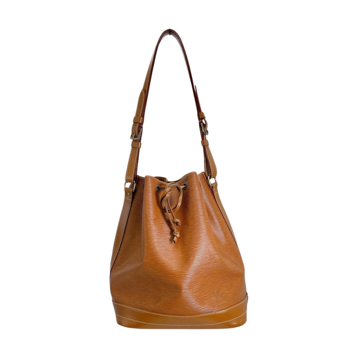 LOUIS VUITTON Shoulder Bag M44008 Epi Leather Brown Epi Noe