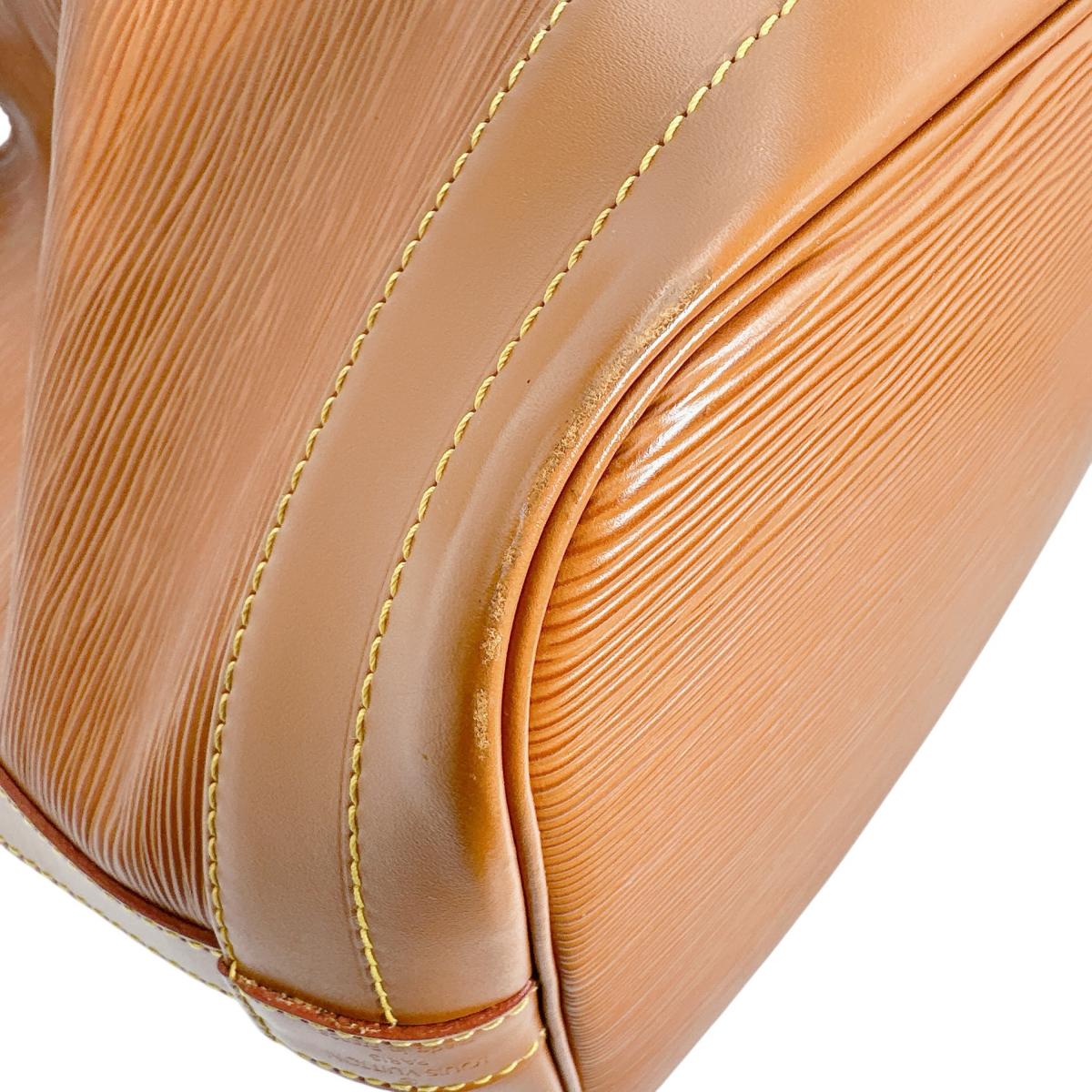 LOUIS VUITTON Shoulder Bag M44008 Epi Leather Brown Epi Noe