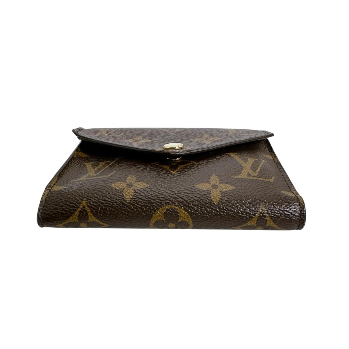 LOUIS VUITTON Tri-fold wallet M62472 Monogram canvas Brown Monogram Portefeuille Victorine