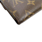 LOUIS VUITTON Tri-fold wallet M62472 Monogram canvas Brown Monogram Portefeuille Victorine