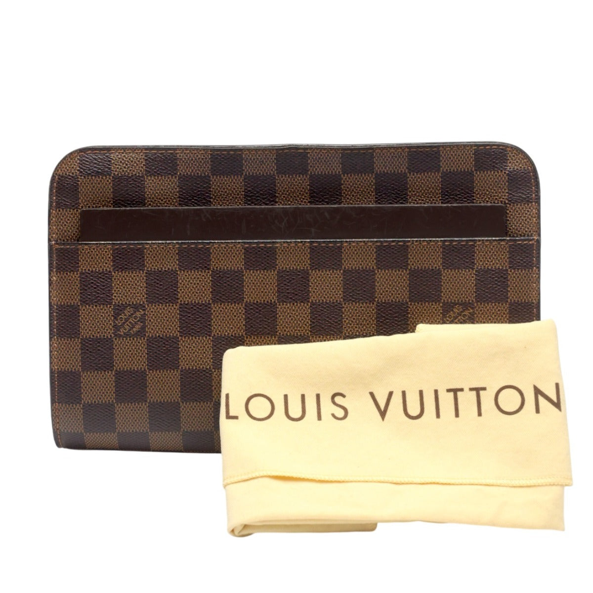 LOUIS VUITTON business bag N51993 Damier canvas Brown Damier Ebene Saint Louis