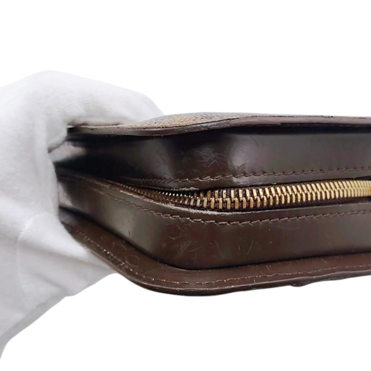 LOUIS VUITTON business bag N51993 Damier canvas Brown Damier Ebene Saint Louis