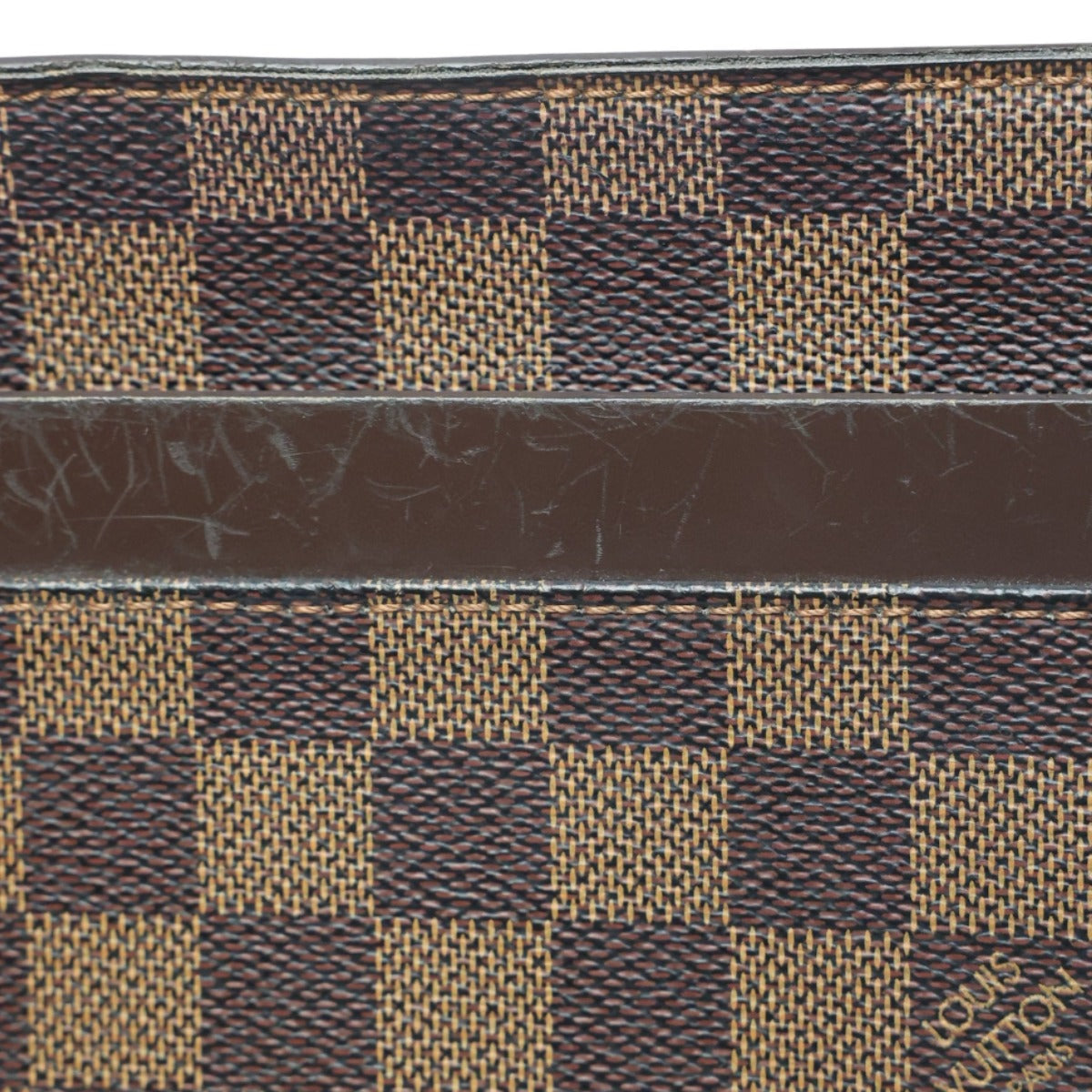 LOUIS VUITTON business bag N51993 Damier canvas Brown Damier Ebene Saint Louis
