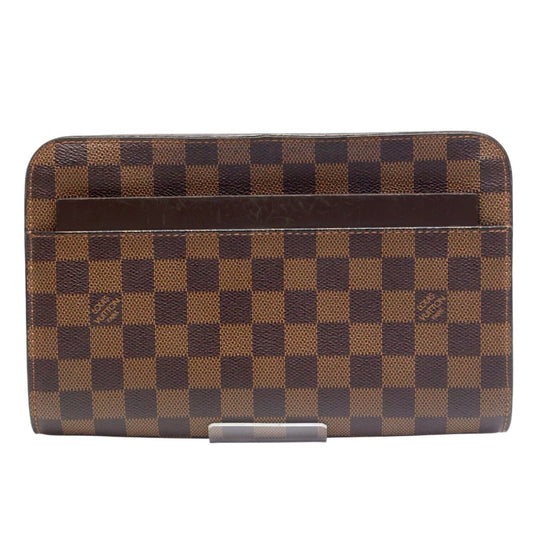 LOUIS VUITTON business bag N51993 Damier canvas Brown Damier Ebene Saint Louis