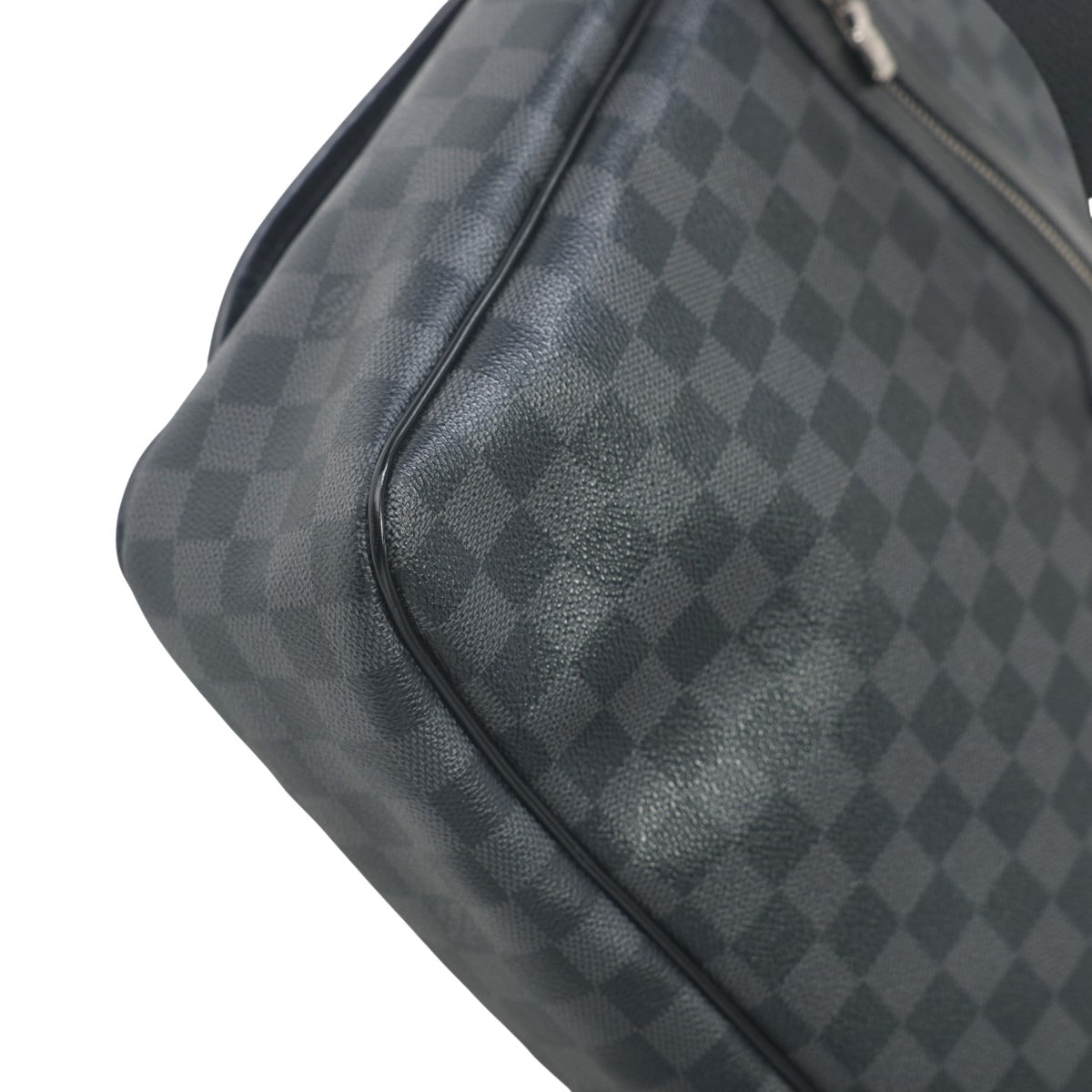 LOUIS VUITTON Shoulder Bag N58033 leather black Damier Grafitte Daniel GM