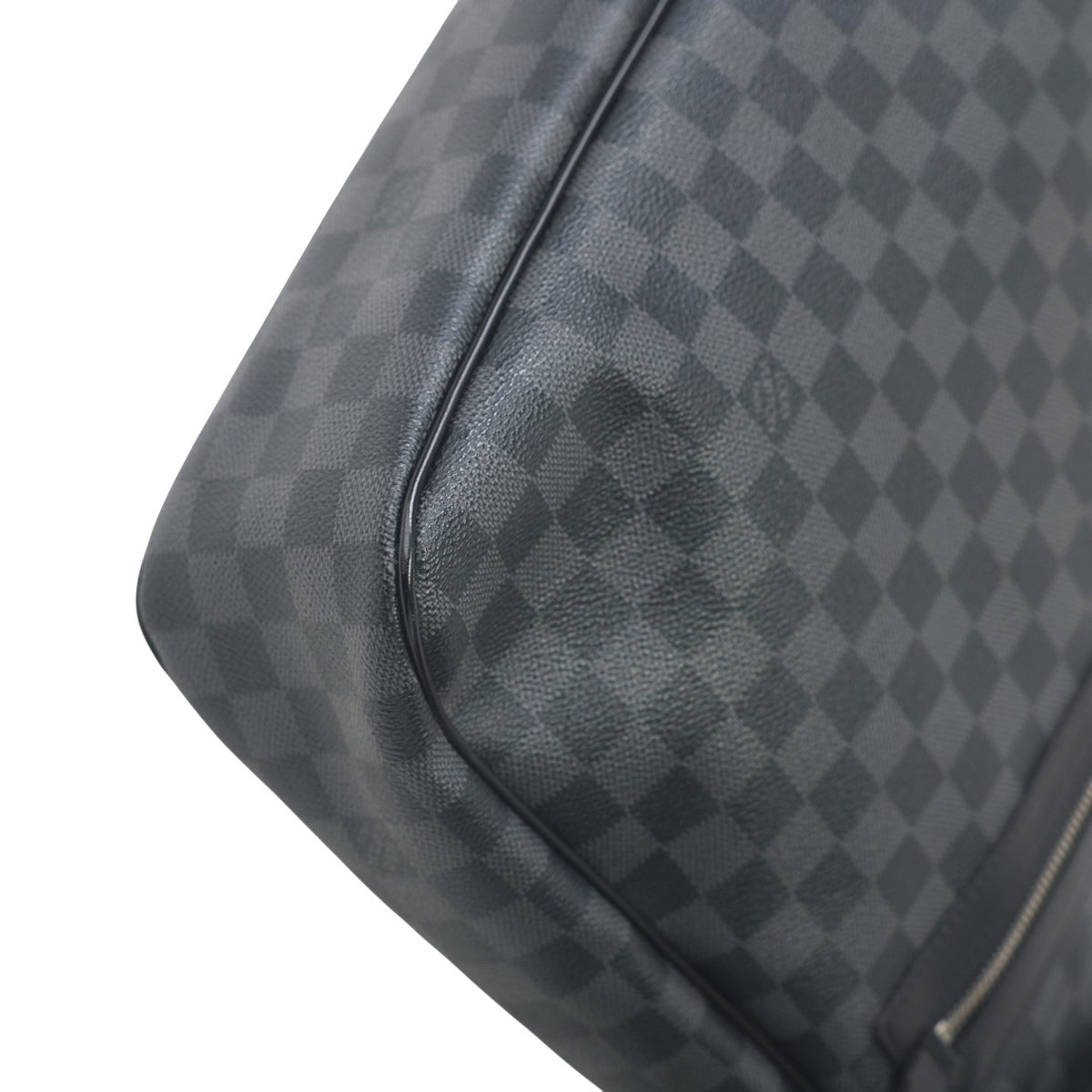 LOUIS VUITTON Shoulder Bag N58033 leather black Damier Grafitte Daniel GM