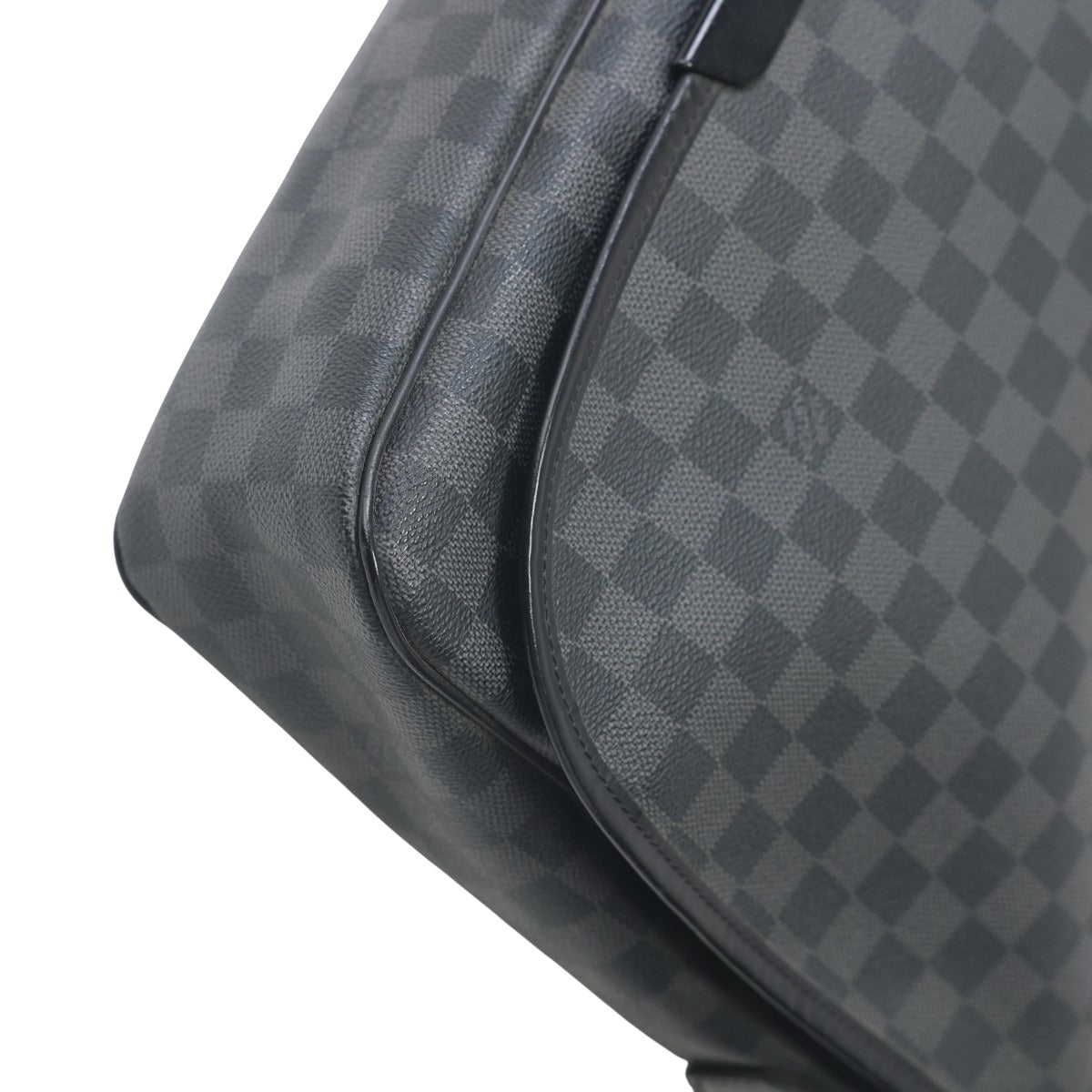 LOUIS VUITTON Shoulder Bag N58033 leather black Damier Grafitte Daniel GM