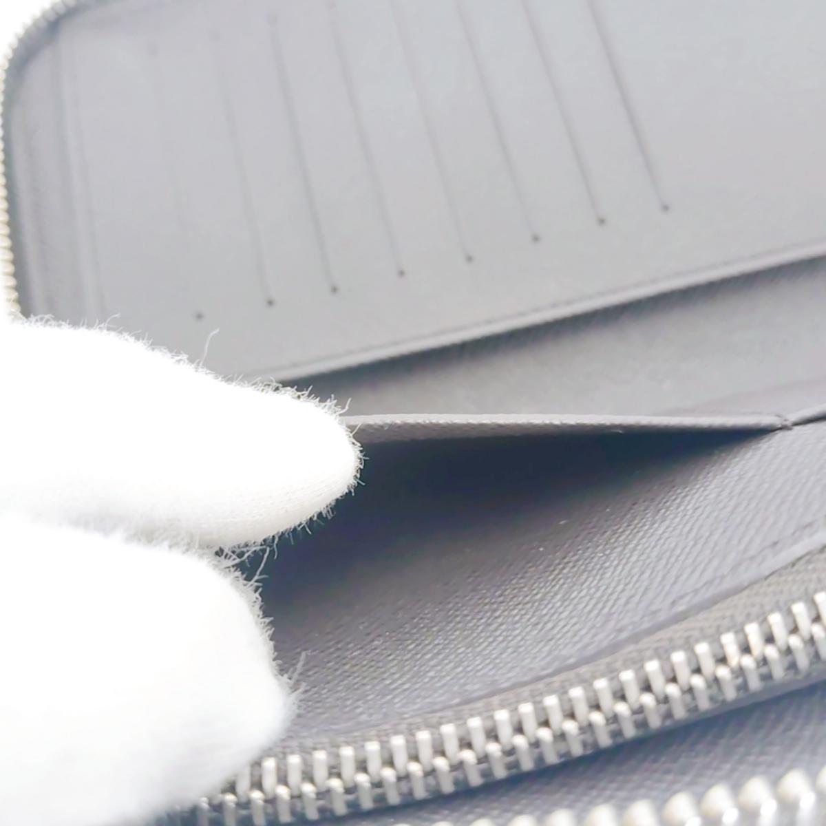 LOUIS VUITTON Long Wallet Purse N61207 Damier canvas Brown Damier Vertical