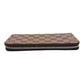 LOUIS VUITTON Long Wallet Purse N61207 Damier canvas Brown Damier Vertical