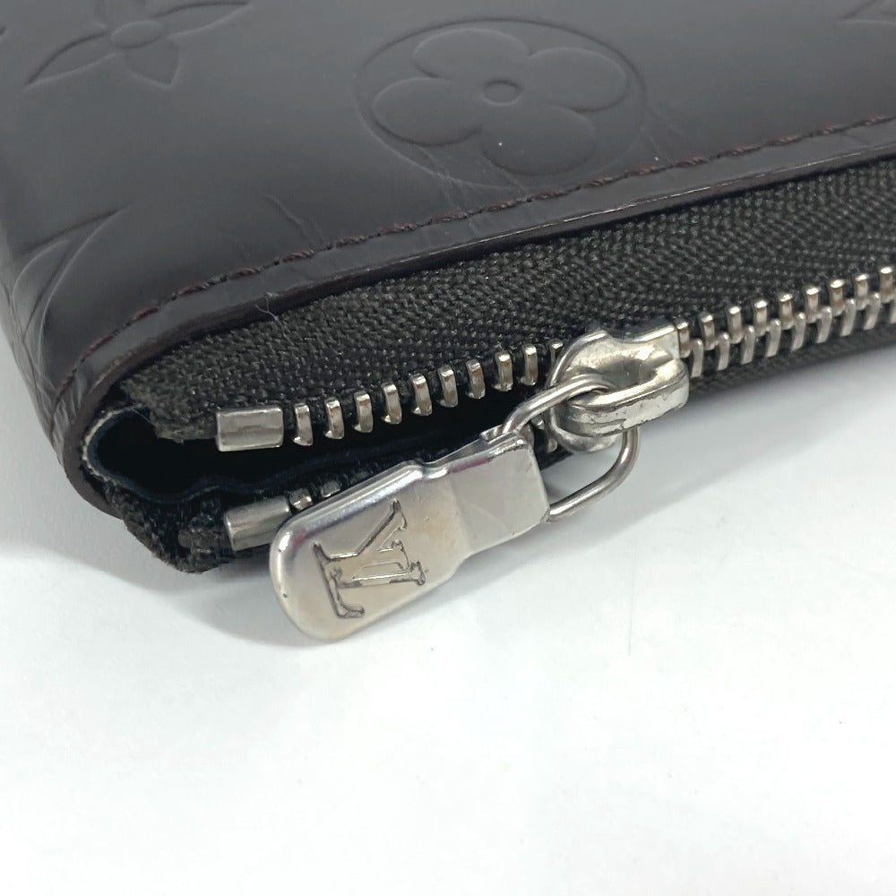LOUIS VUITTON Folded wallet M66510 Monogram grass leather Brown Monogram Lace Port-Bie-Monnaie Zip unisex(Unisex) Used Authentic
