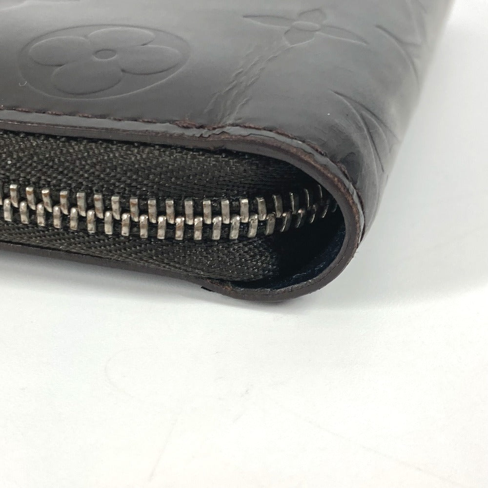 LOUIS VUITTON Folded wallet M66510 Monogram grass leather Brown Monogram Lace Port-Bie-Monnaie Zip unisex(Unisex) Used Authentic