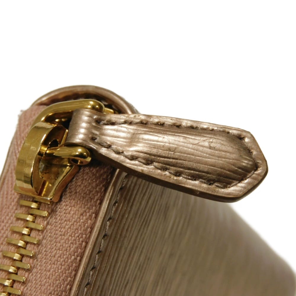 PRADA Coin case 1MM268 Vitello Move Leather Pink gold logo Vitello Move Coin Purse