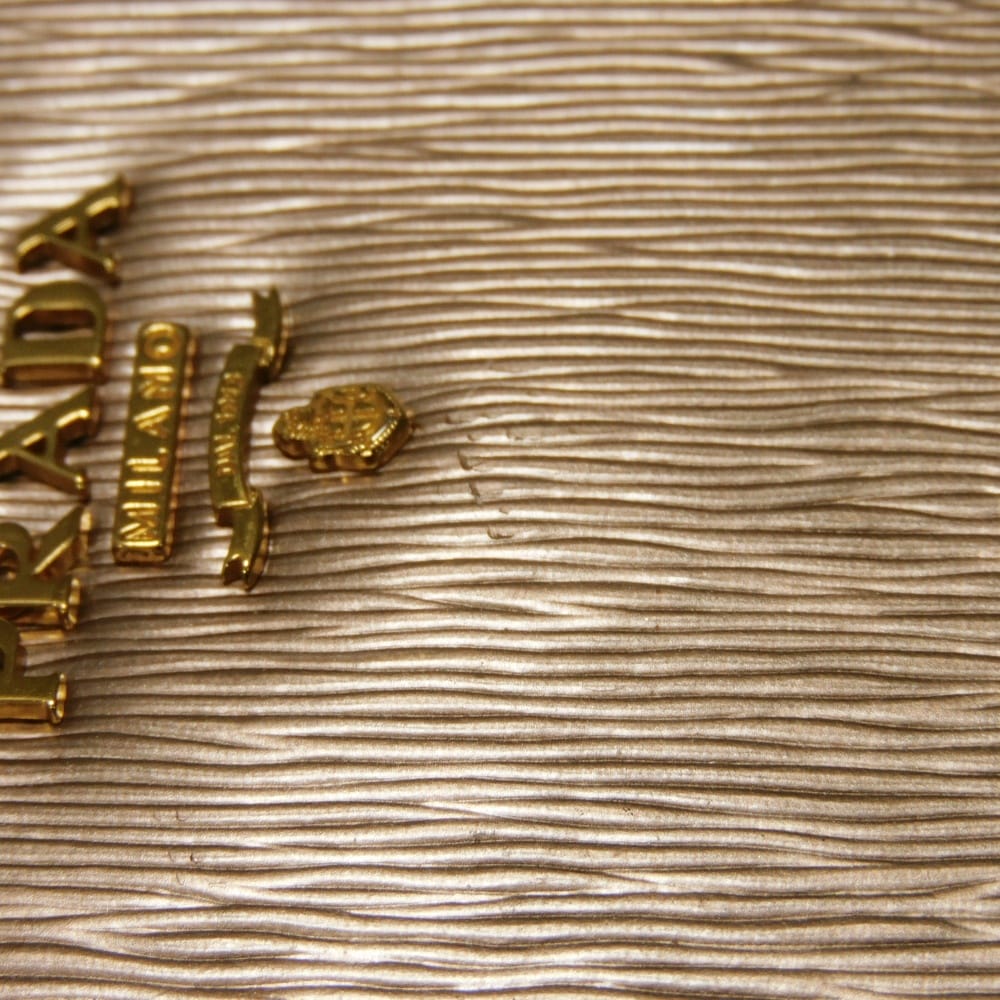 PRADA Coin case 1MM268 Vitello Move Leather Pink gold logo Vitello Move Coin Purse