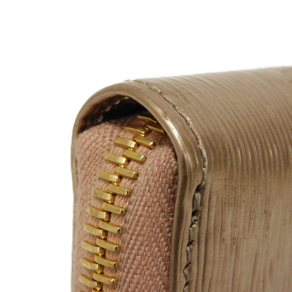 PRADA Coin case 1MM268 Vitello Move Leather Pink gold logo Vitello Move Coin Purse