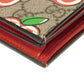 GUCCI Bifold Wallet 624641 2BQAG 8646 GG Supreme canvas (polyurethane processing) beige GG Supreme GG Apple Compact Wallet