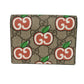 GUCCI Bifold Wallet 624641 2BQAG 8646 GG Supreme canvas (polyurethane processing) beige GG Supreme GG Apple Compact Wallet