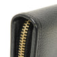 LOEWE Long Wallet Purse 113N95.F13 Goatskin black anagram Amazona Zip Around Wallet