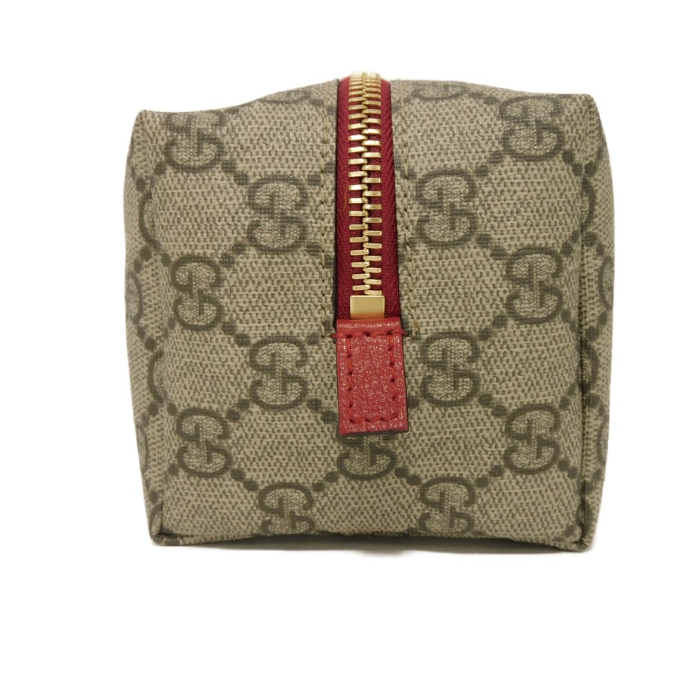 GUCCI Pouch 548393 K5I5G 9778 GG Supreme canvas (polyurethane processing) beige GG Supreme Ophidia Cosmetic Case