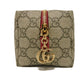 GUCCI Pouch 548393 K5I5G 9778 GG Supreme canvas (polyurethane processing) beige GG Supreme Ophidia Cosmetic Case