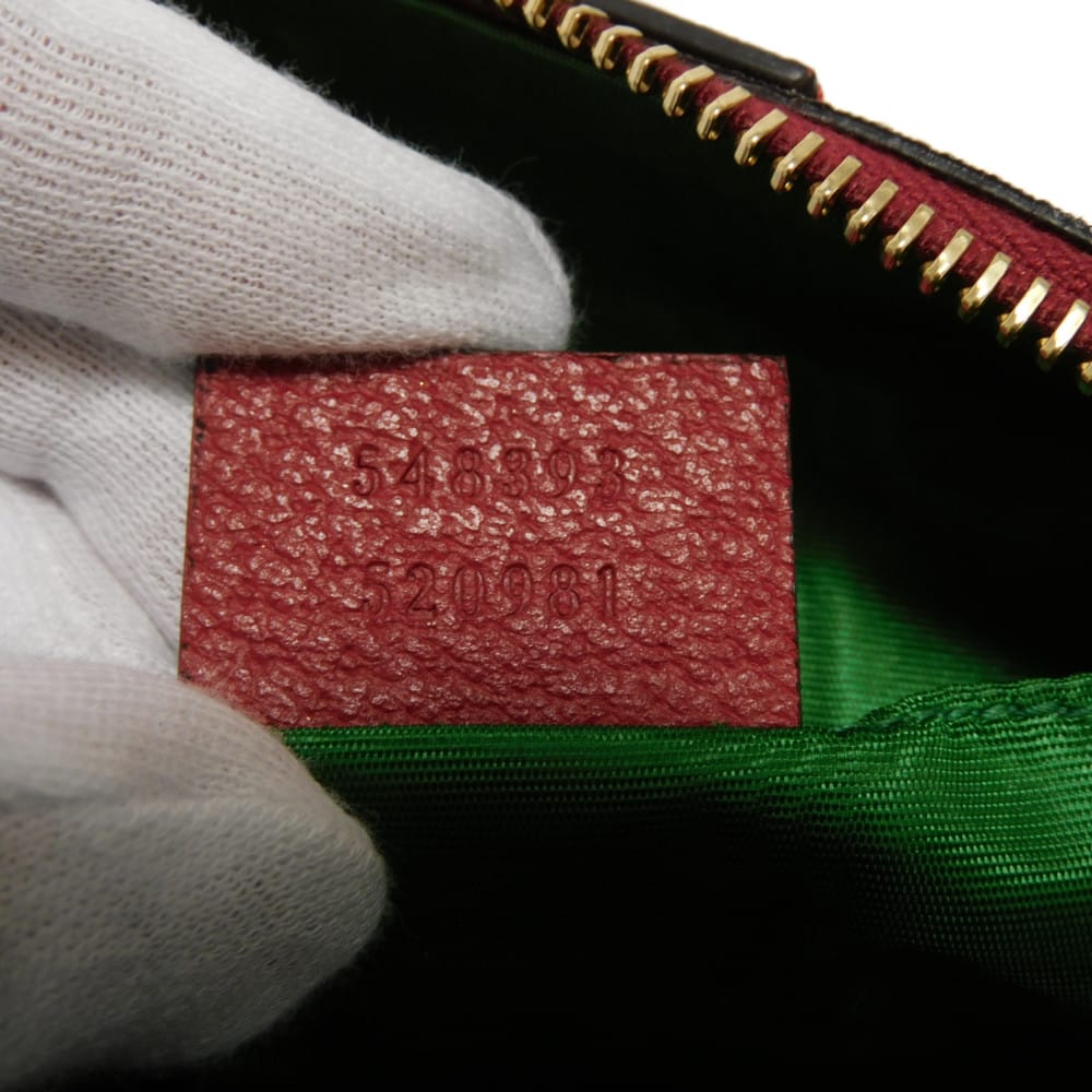 GUCCI Pouch 548393 K5I5G 9778 GG Supreme canvas (polyurethane processing) beige GG Supreme Ophidia Cosmetic Case