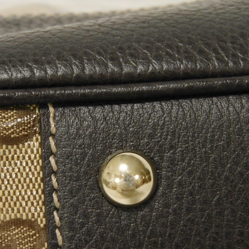 GUCCI Tote Bag 293589 GG Crystal Canvas (Plastics finish) beige Sherry GG Crystal Tote