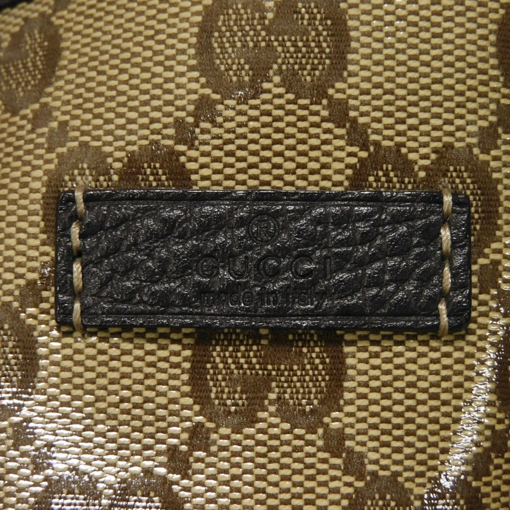 GUCCI Tote Bag 293589 GG Crystal Canvas (Plastics finish) beige Sherry GG Crystal Tote