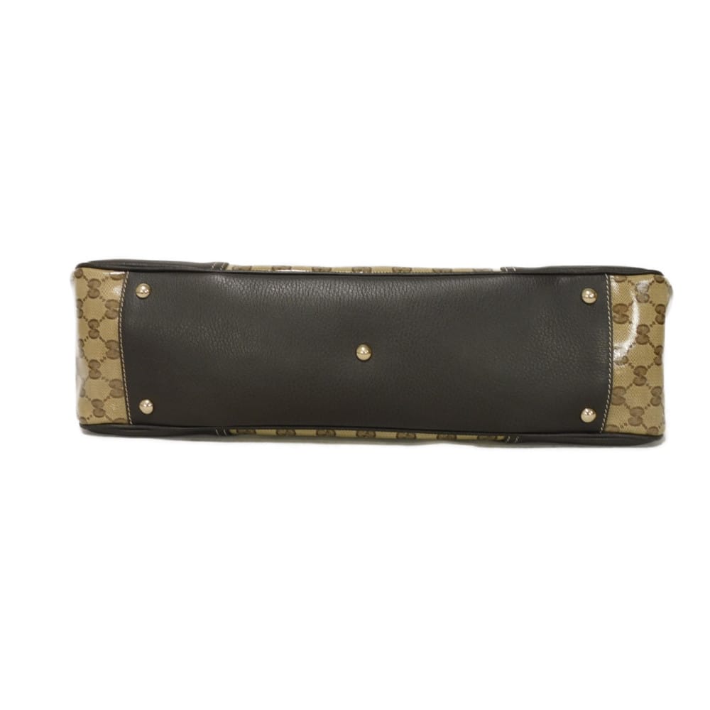 GUCCI Tote Bag 293589 GG Crystal Canvas (Plastics finish) beige Sherry GG Crystal Tote