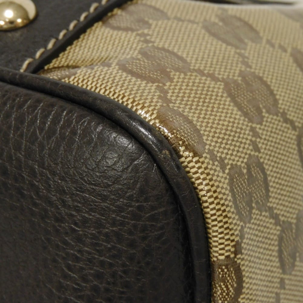 GUCCI Tote Bag 293589 GG Crystal Canvas (Plastics finish) beige Sherry GG Crystal Tote