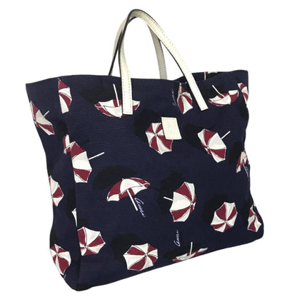 GUCCI Tote Bag 284721 000926 canvas Navy Handbag Kids Line Umbrella