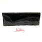 Christian Louboutin Clutch bag 3120524 Patent leather black Spike studs Pigalle enamel Women Used Authentic